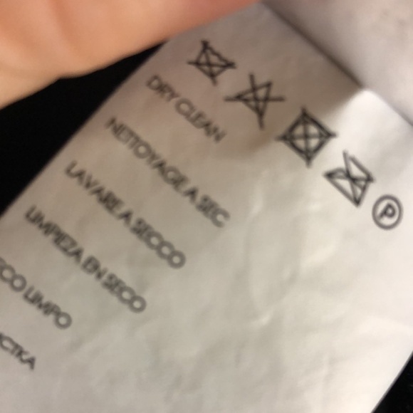 Club Monaco Textured Pants Cropped Black Size 6 - Picture 8 of 9